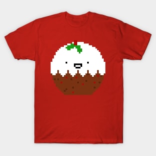 Cute Xmas Pixel Pud T-Shirt